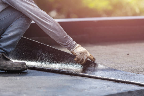 Professional Exterior Waterproofing technician working in Teaneck, NJ